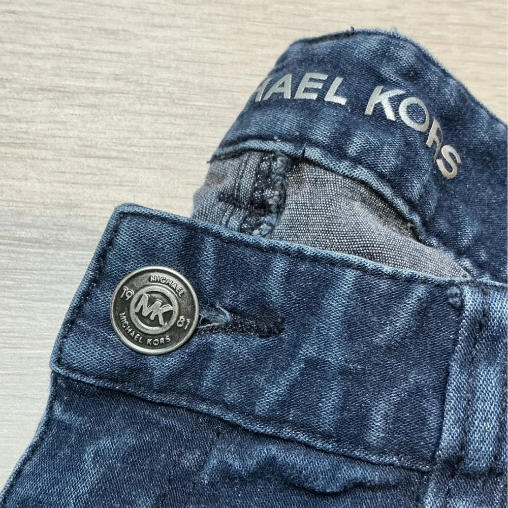 Michael Kors Straight Leg Jeans‎ Women 10 Dark Wash Blue PreLoved